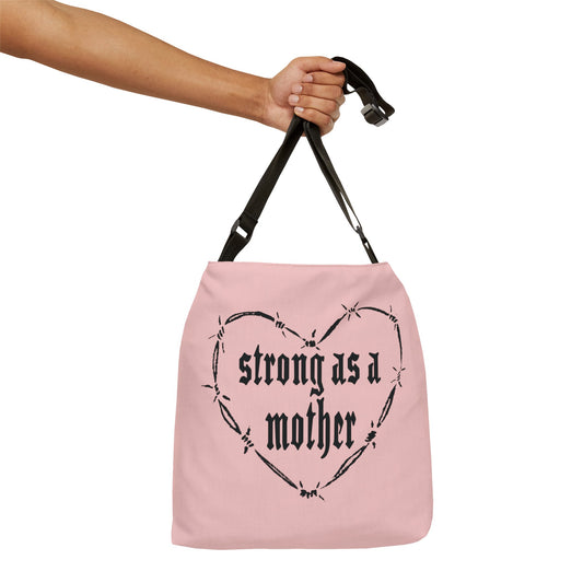 Strong as a Mother Adjustable Tote Bag 2