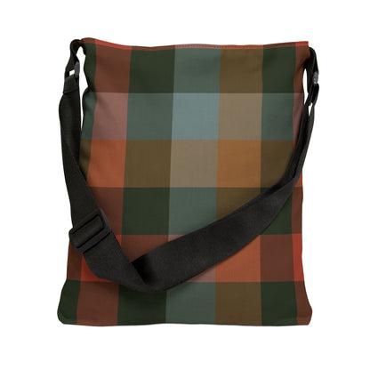 Coventry Plaid Adjustable Tote Bag