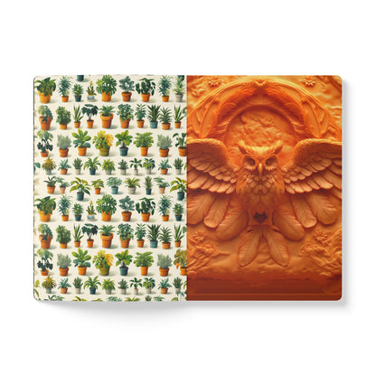 Gold Softcover Journal (with Inside Prints)