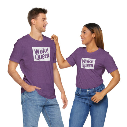 Unisex Woke Queen Jersey Short Sleeve Tee