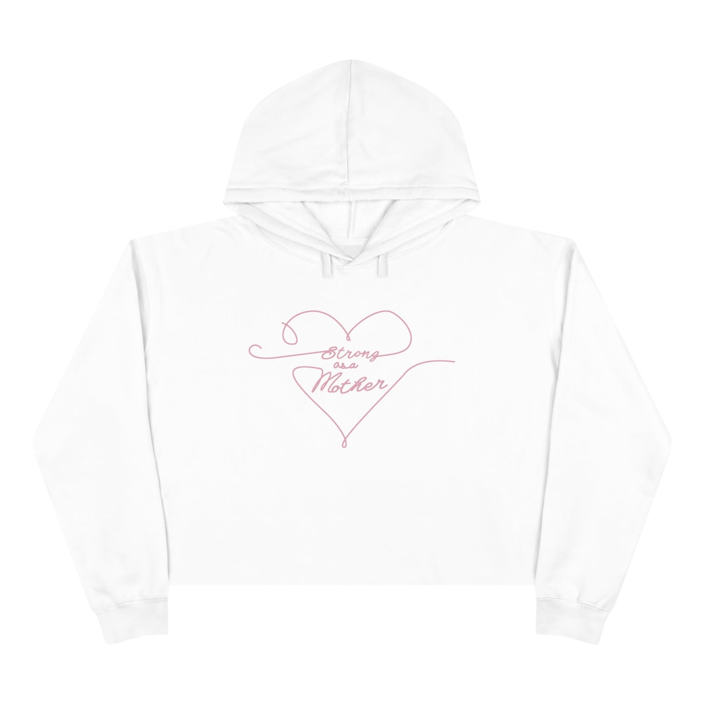 Love Lines Crop Hoodie