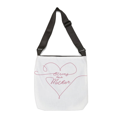Strong as a Mother Adjustable Tote Bag 14