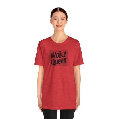 Unisex Woke Queen Jersey Short Sleeve Tee