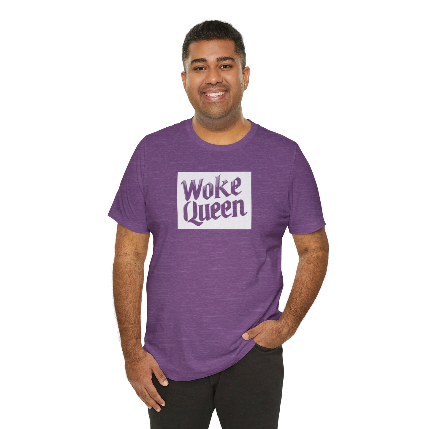 Unisex Woke Queen Jersey Short Sleeve Tee