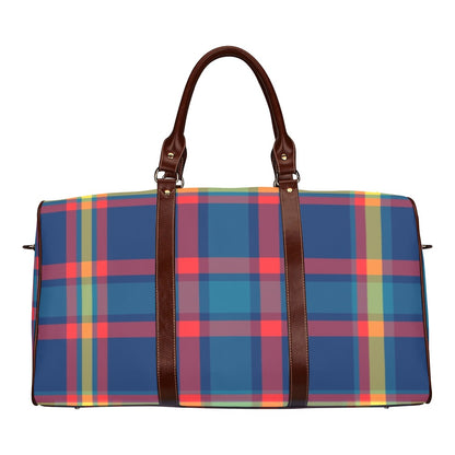Pegasus Plaid Waterproof Travel Bag - Small