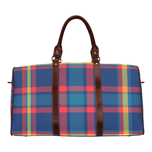 Pegasus Plaid Waterproof Travel Bag - Small