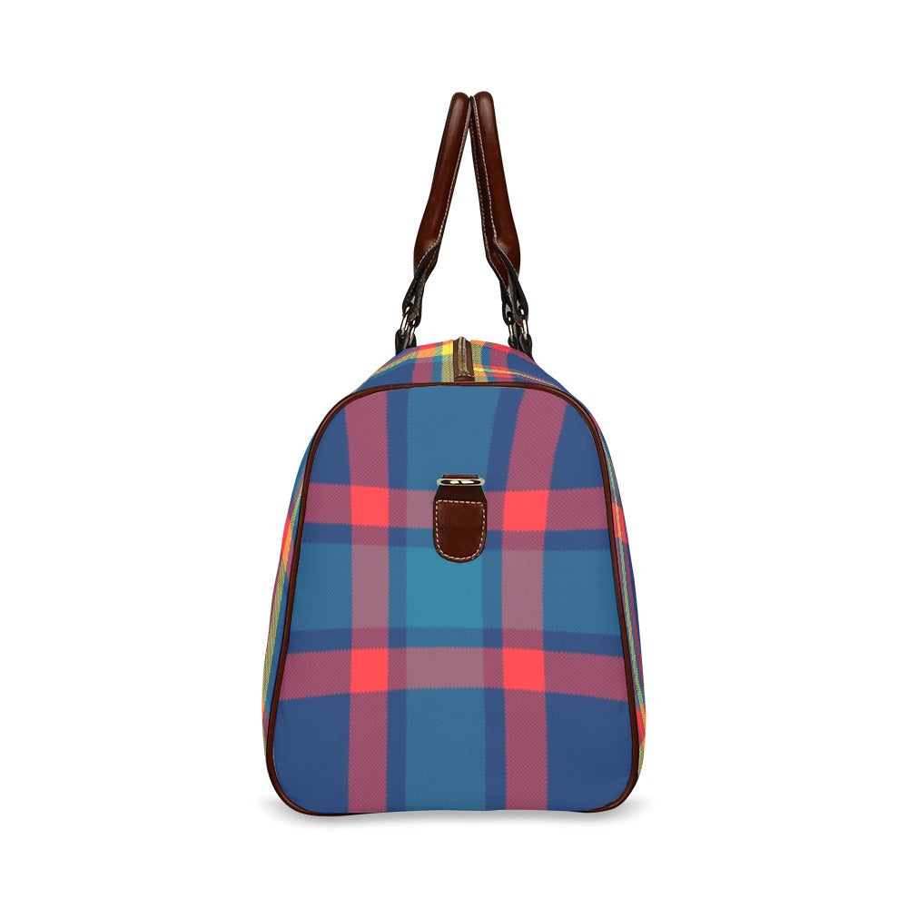 Pegasus Plaid Waterproof Travel Bag - Small