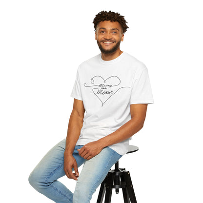 Lines and Love Unisex T-shirt