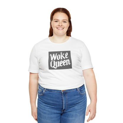 Unisex Woke Queen Jersey Short Sleeve Tee