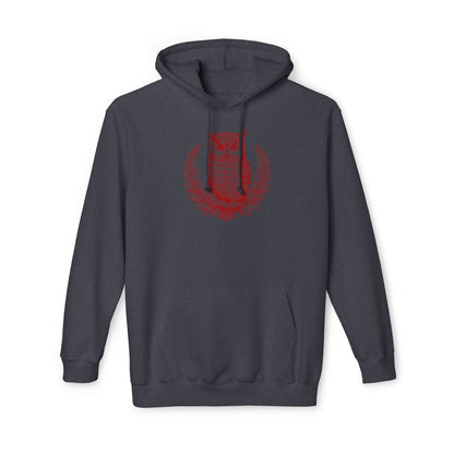 Owl Design Unisex Hooded Sweatshirt - Cozy & Stylish Gift for Nature Lovers