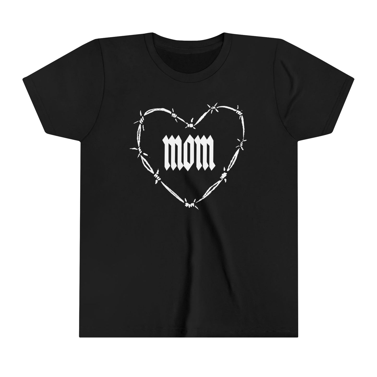 I HEART MOM Youth Short Sleeve Tee