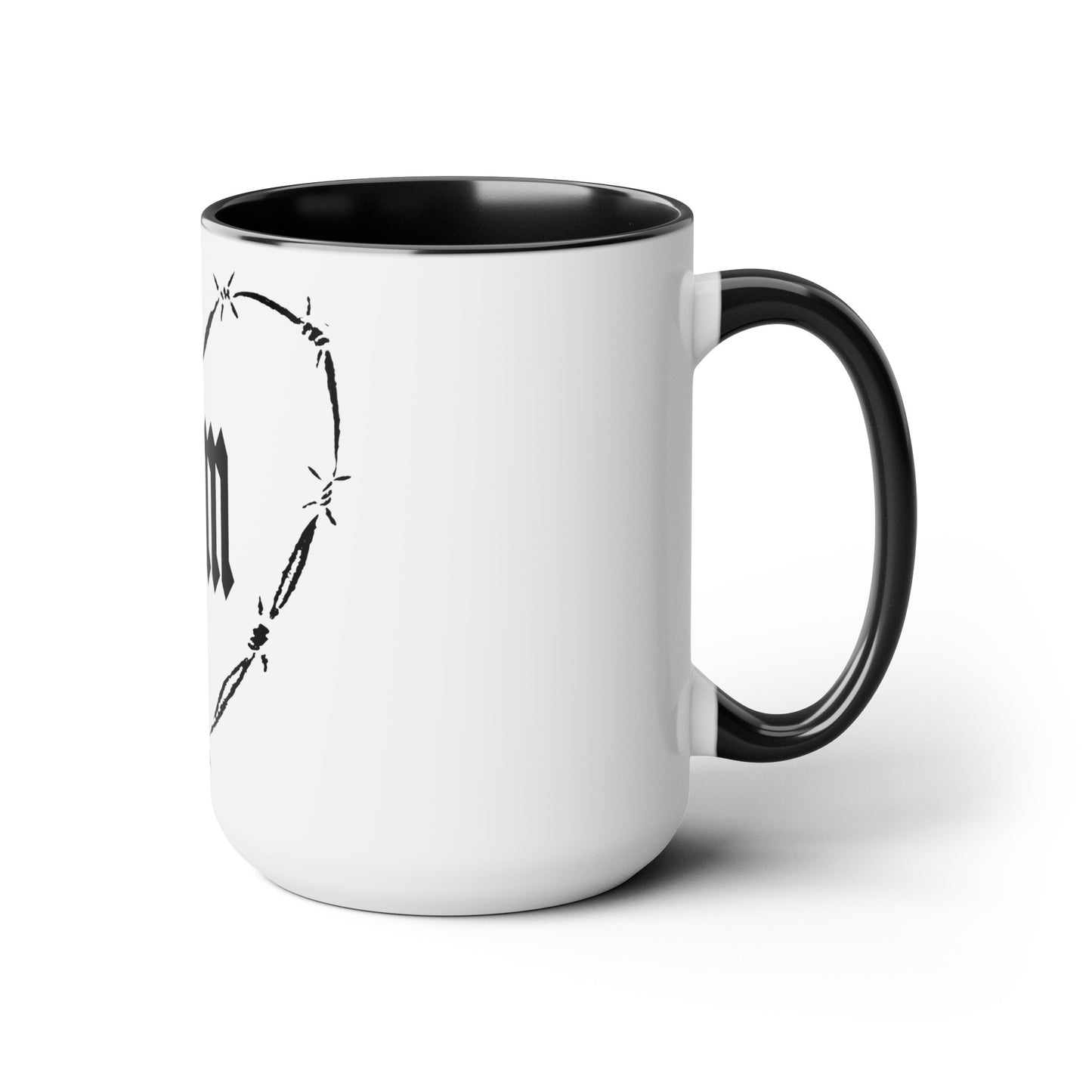 Strong as a Mother Two-Tone Coffee Mugs, 15oz V5