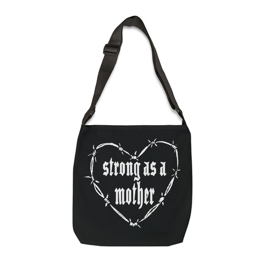 Strong as a Mother Adjustable Tote Bag 6