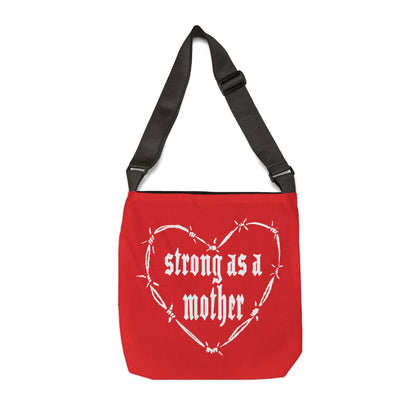 Strong as a Mother Adjustable Tote Bag 7