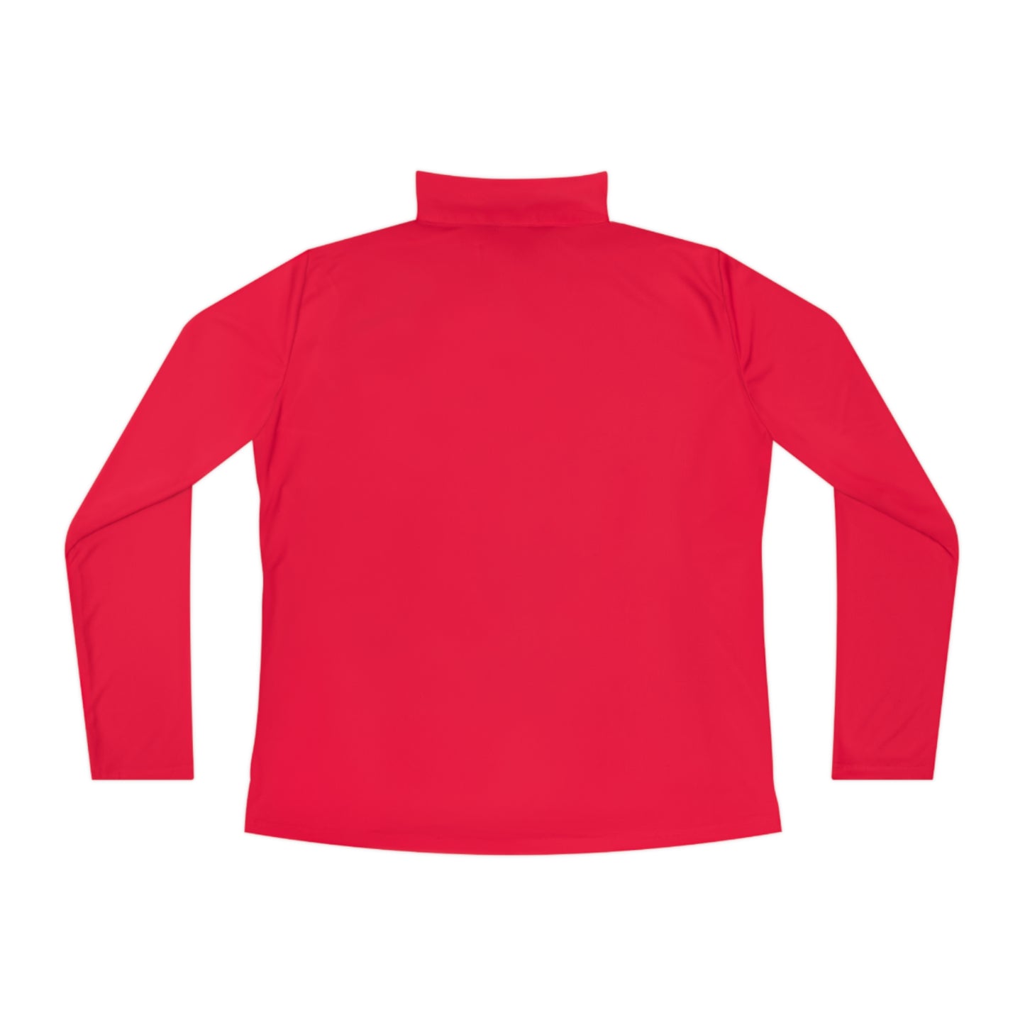 I HEART MOM Ladies Quarter-Zip Pullover