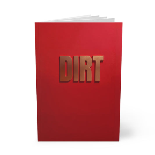 DIRT Agenda Red Bronze - Softcover Notebook, A5