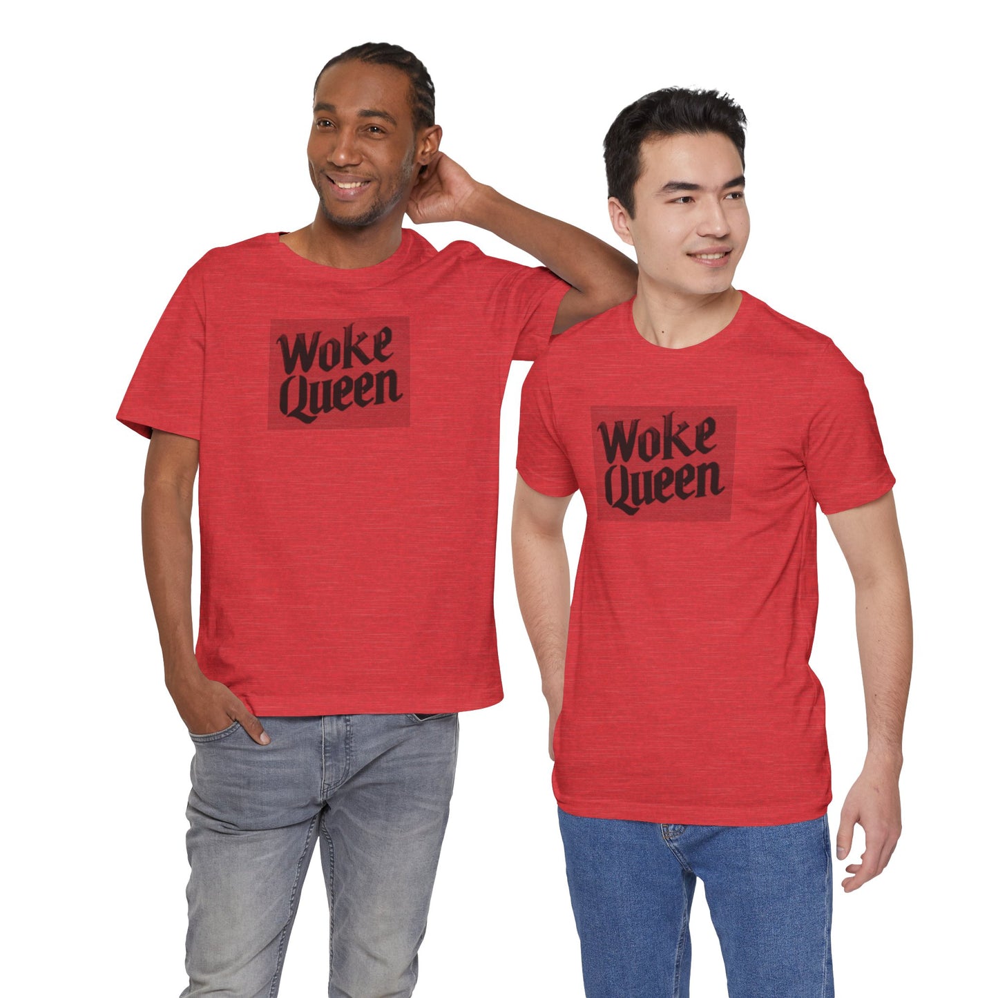 Unisex Woke Queen Jersey Short Sleeve Tee