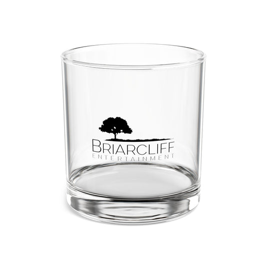 BCF Black Logo Rocks Glass, 10oz