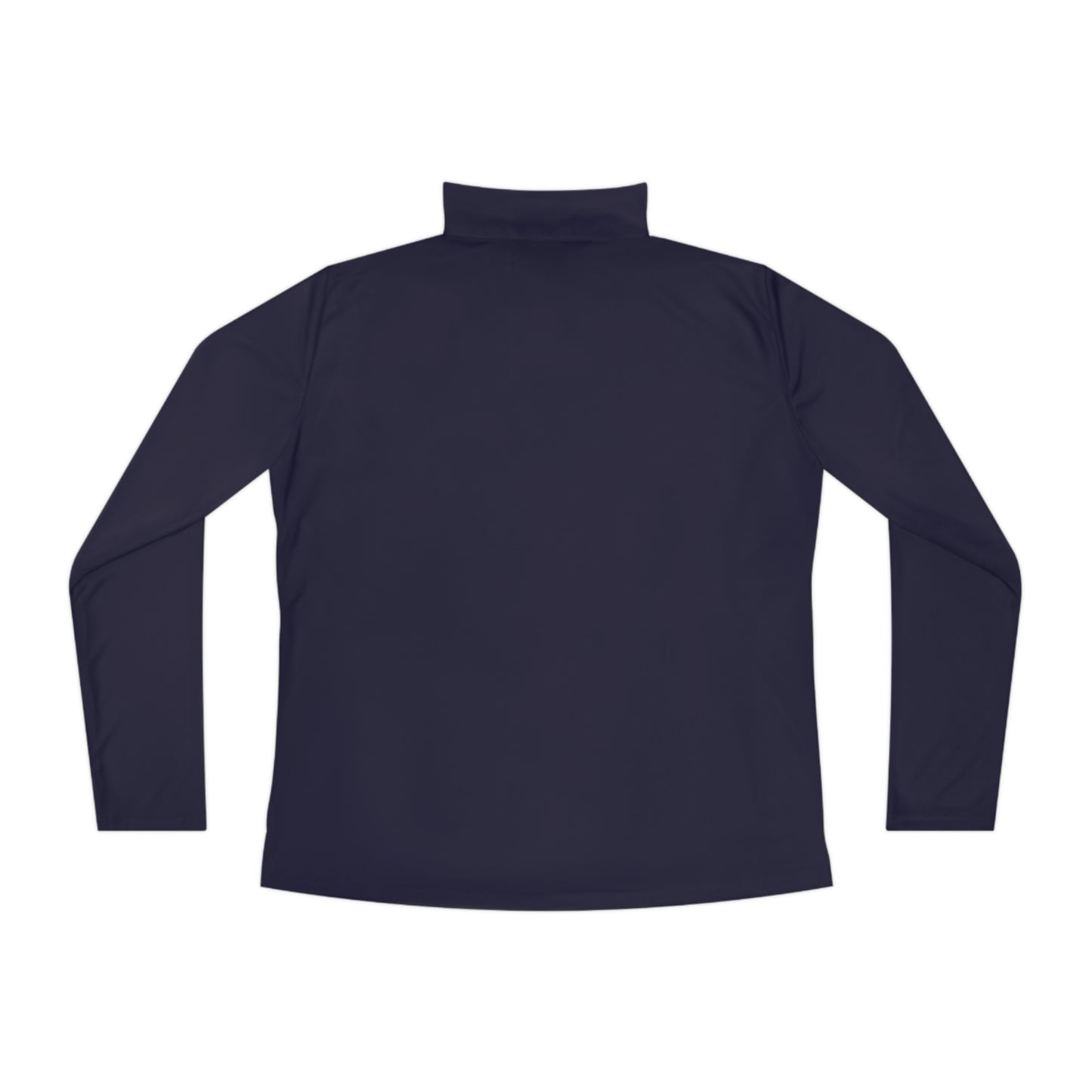 I HEART MOM Ladies Quarter-Zip Pullover