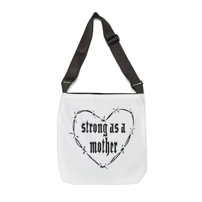 Strong as a Mother Adjustable Tote Bag 4
