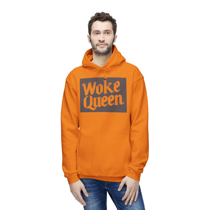 Unisex Woke Queen Hooded Sweatshirt