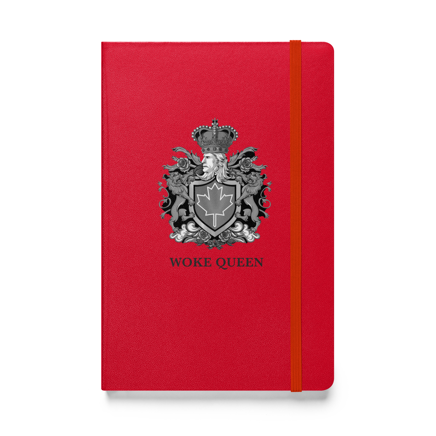 Woke Queen Hardcover bound notebook