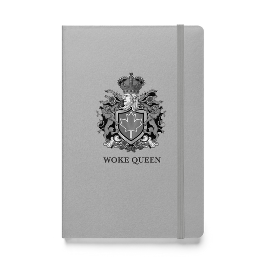 Woke Queen Hardcover bound notebook