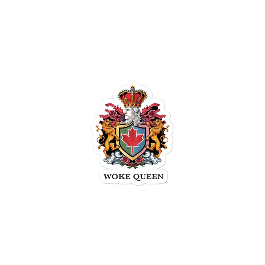 Woke Queen Bubble-free stickers