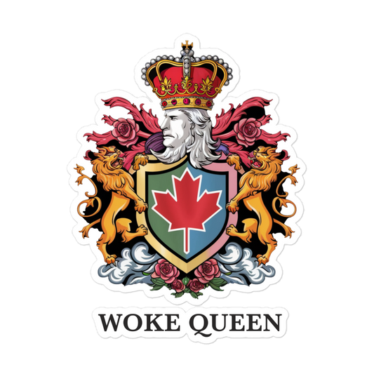 Woke Queen Bubble-free stickers