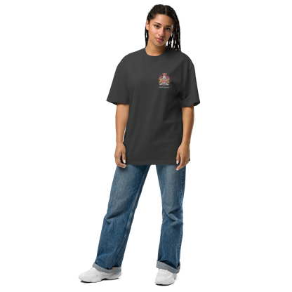 Woke Queen Oversized faded t-shirt
