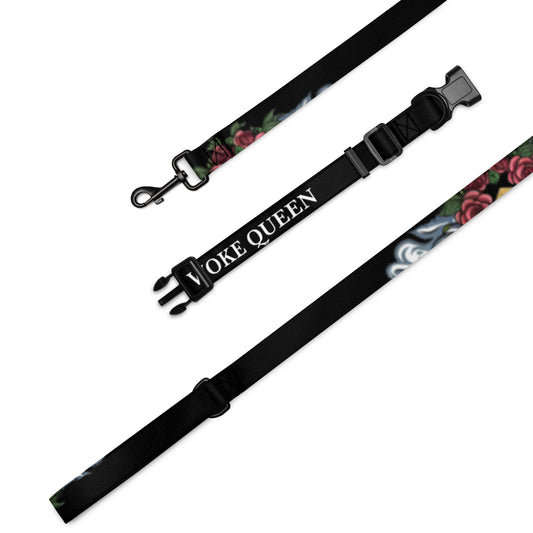 WOKE QUEEN Pet collar & leash