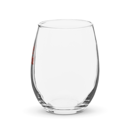 Woke Queen Stemless wine glass