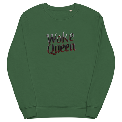 WOKE QUEEN Unisex organic sweatshirt