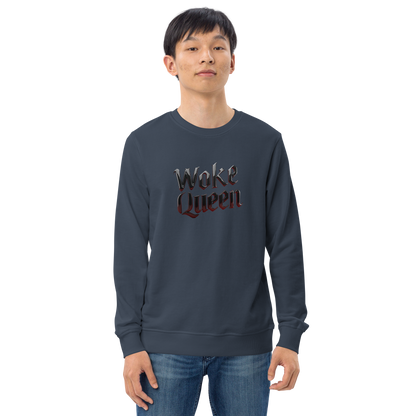 WOKE QUEEN Unisex organic sweatshirt