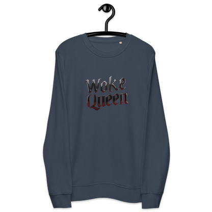 WOKE QUEEN Unisex organic sweatshirt