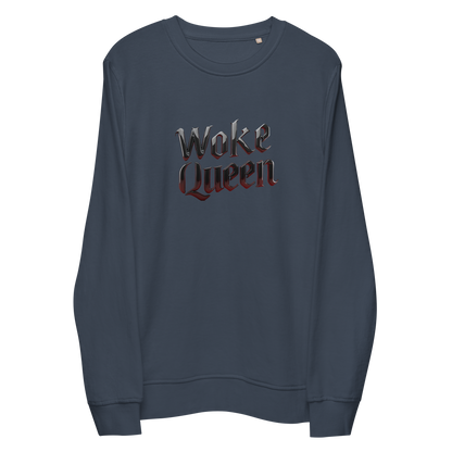 WOKE QUEEN Unisex organic sweatshirt