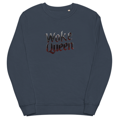 WOKE QUEEN Unisex organic sweatshirt