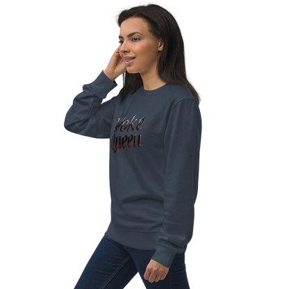 WOKE QUEEN Unisex organic sweatshirt