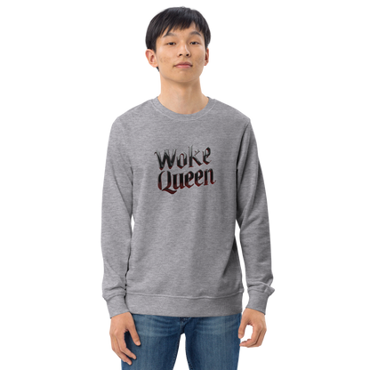 WOKE QUEEN Unisex organic sweatshirt