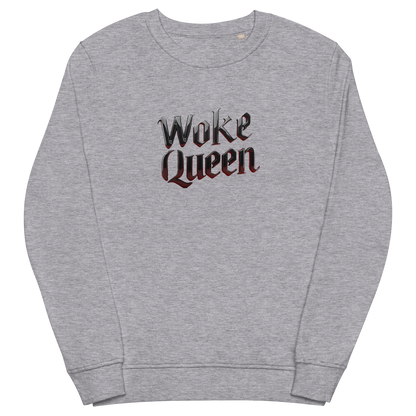 WOKE QUEEN Unisex organic sweatshirt