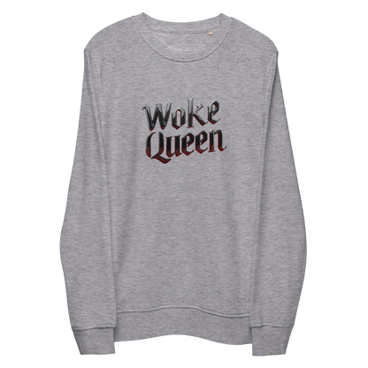 WOKE QUEEN Unisex organic sweatshirt
