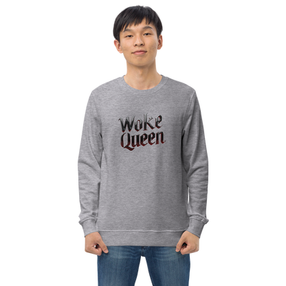 WOKE QUEEN Unisex organic sweatshirt