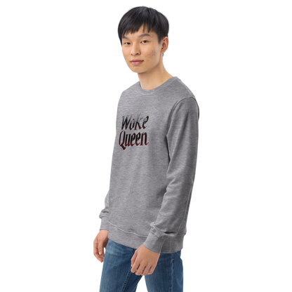 WOKE QUEEN Unisex organic sweatshirt