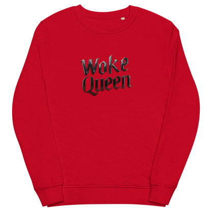 WOKE QUEEN Unisex organic sweatshirt