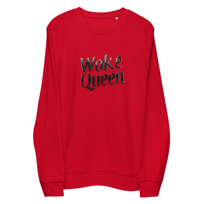 WOKE QUEEN Unisex organic sweatshirt