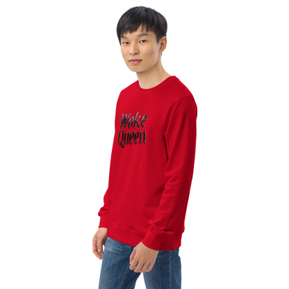 WOKE QUEEN Unisex organic sweatshirt