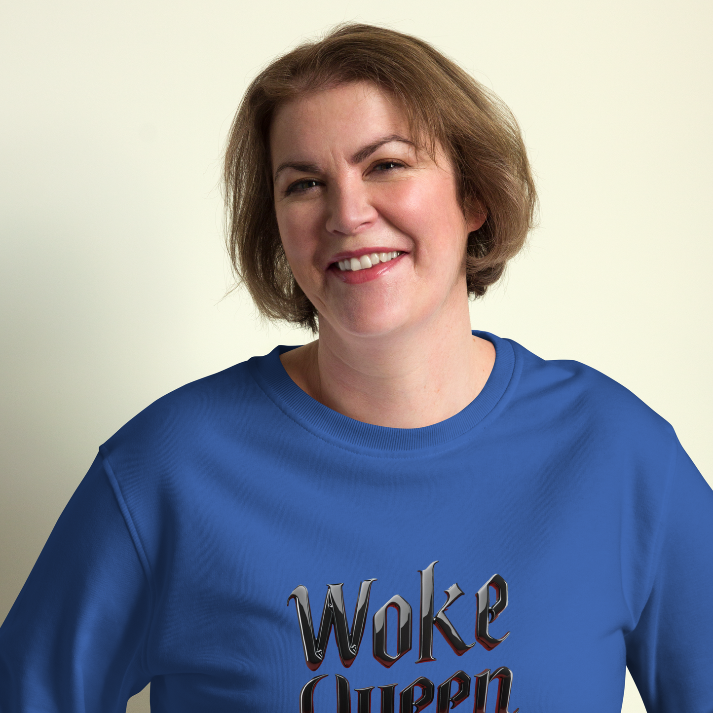 WOKE QUEEN Unisex organic sweatshirt