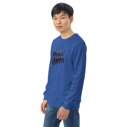 WOKE QUEEN Unisex organic sweatshirt