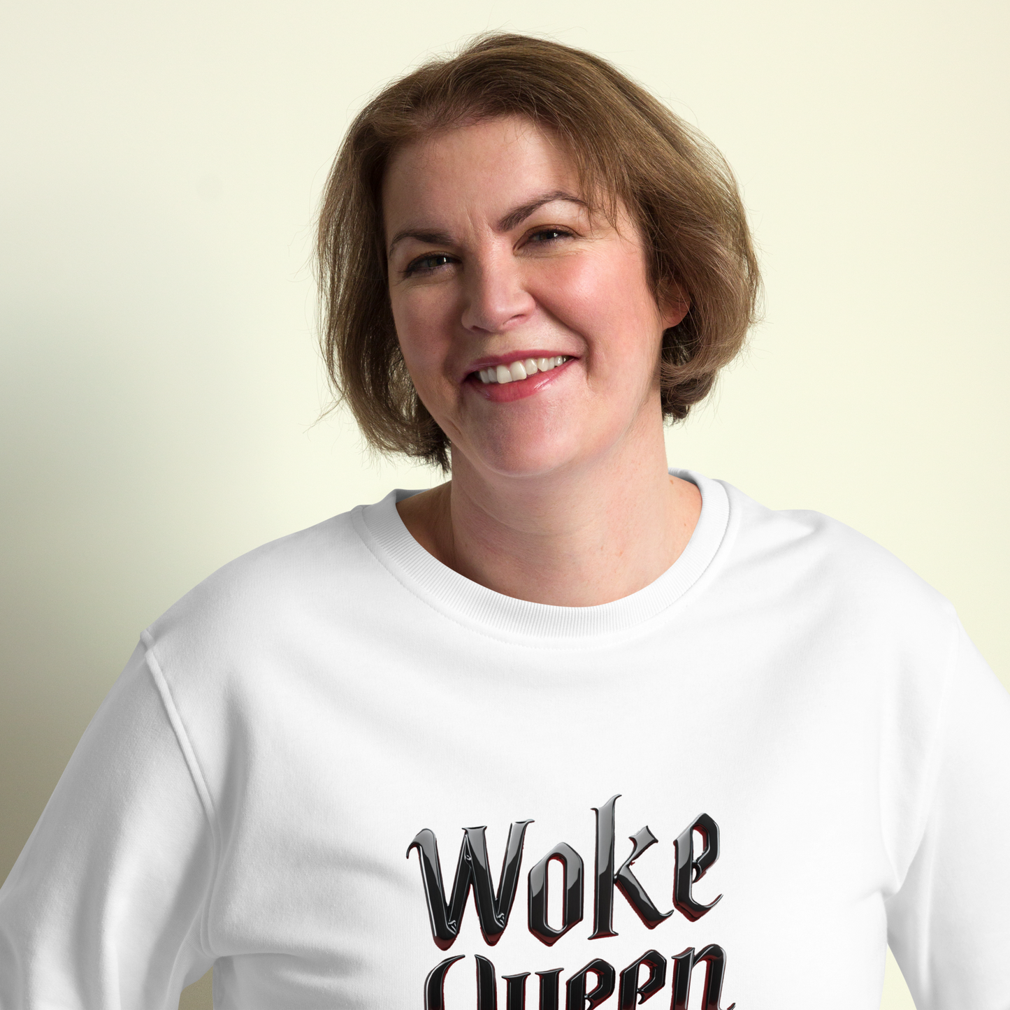 WOKE QUEEN Unisex organic sweatshirt