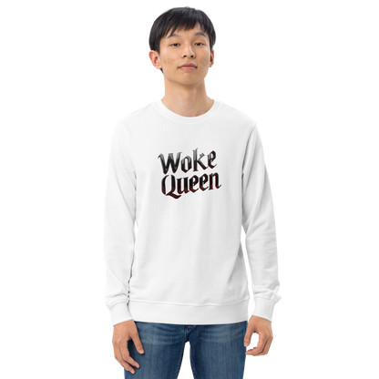 WOKE QUEEN Unisex organic sweatshirt